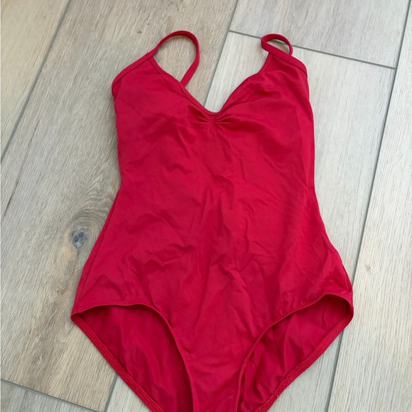 Natalie Dancewear & Morelia Women's Leo Trio - Purple, Red, and White (S/M) - Picture 7 of 8